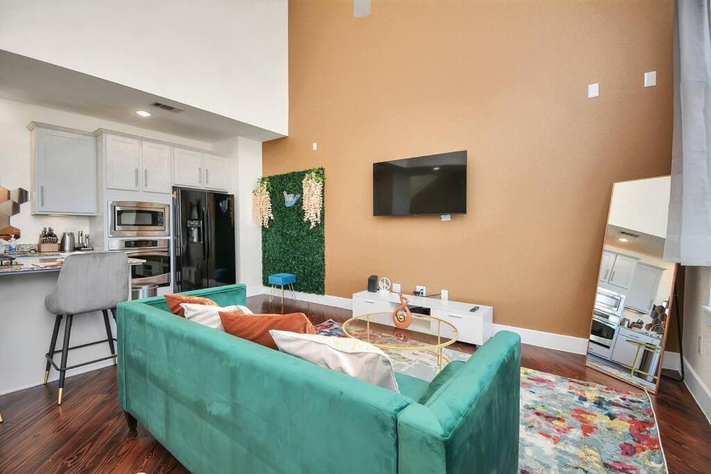 3Br/3.5Ba Three Story East Downtown Townhouse With View Villa Houston Buitenkant foto